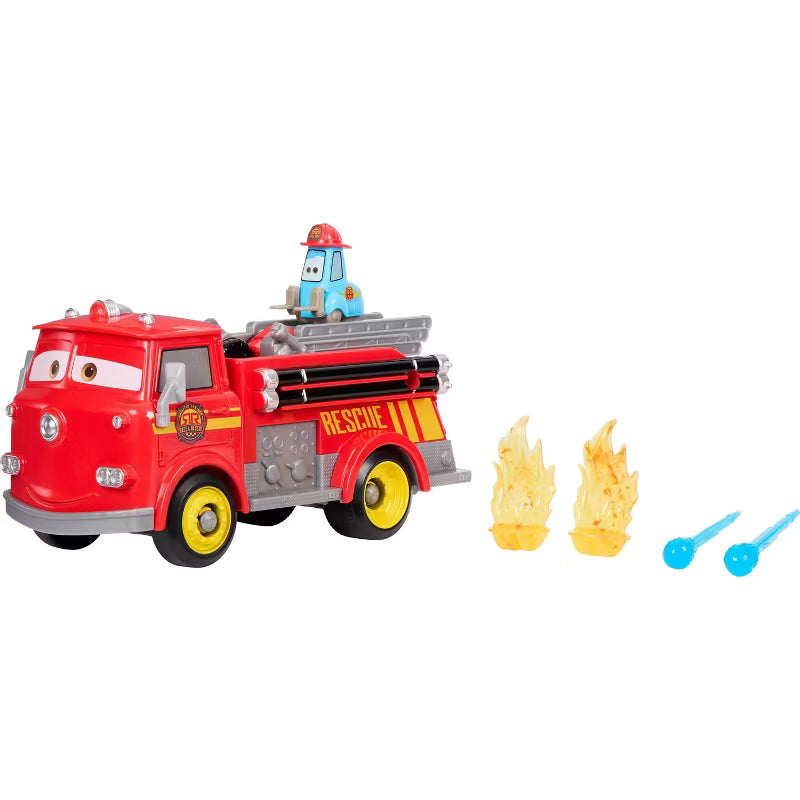 Disney Cars - Race & Rescue Fire Fighting Red & Guido