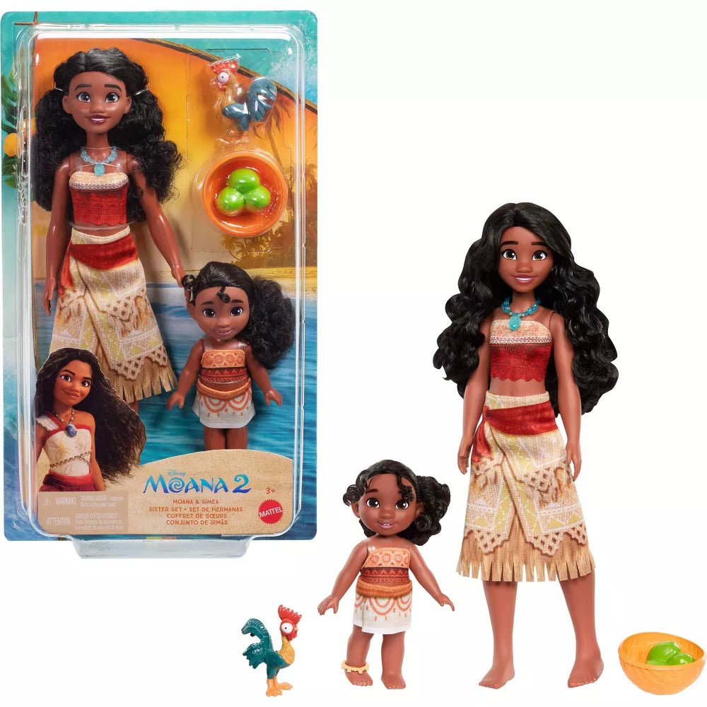 Disney Moana 2 - Moana & Simea Doll