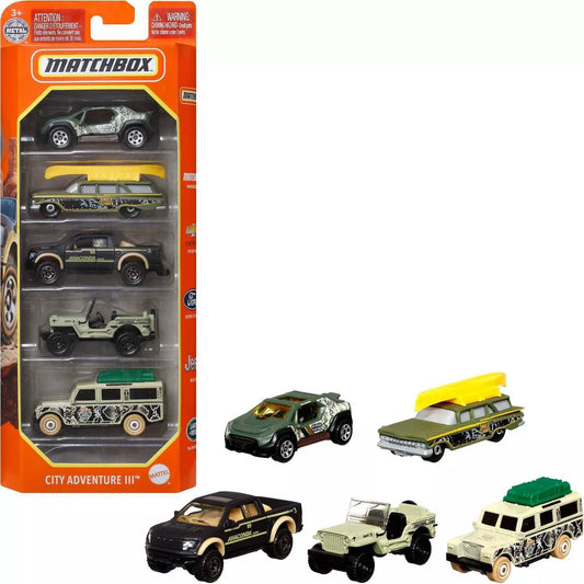 Matchbox - 5 Car Pack