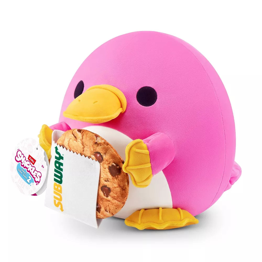 Snackles - 8" Platypus & Subway Plush