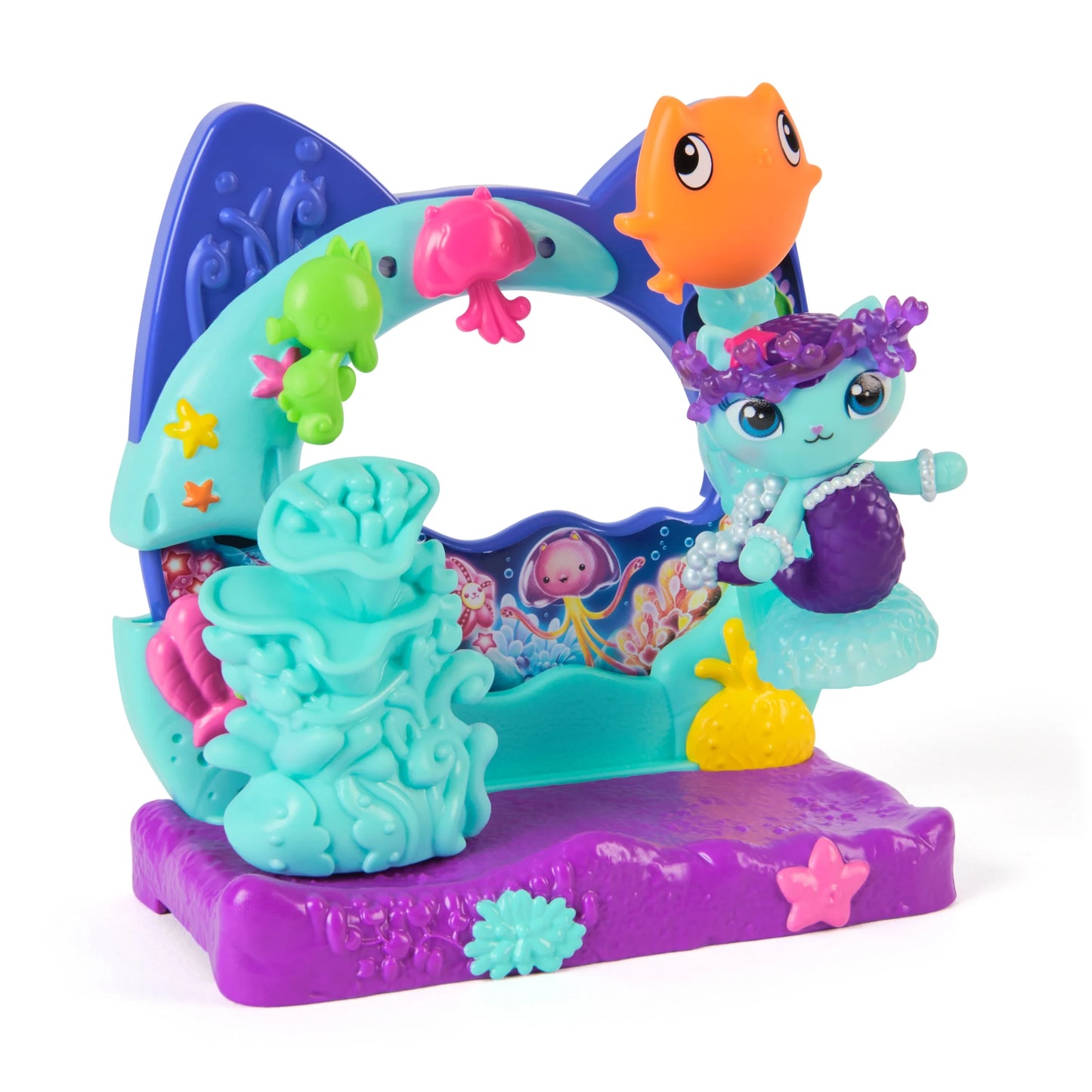 Gabby's Dollhouse - The Movie Aquarium Balcony Playset