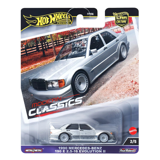 Hot Wheels Premium - 1990 Mercedes Benz 190 E 2.5-16 Evolution 2