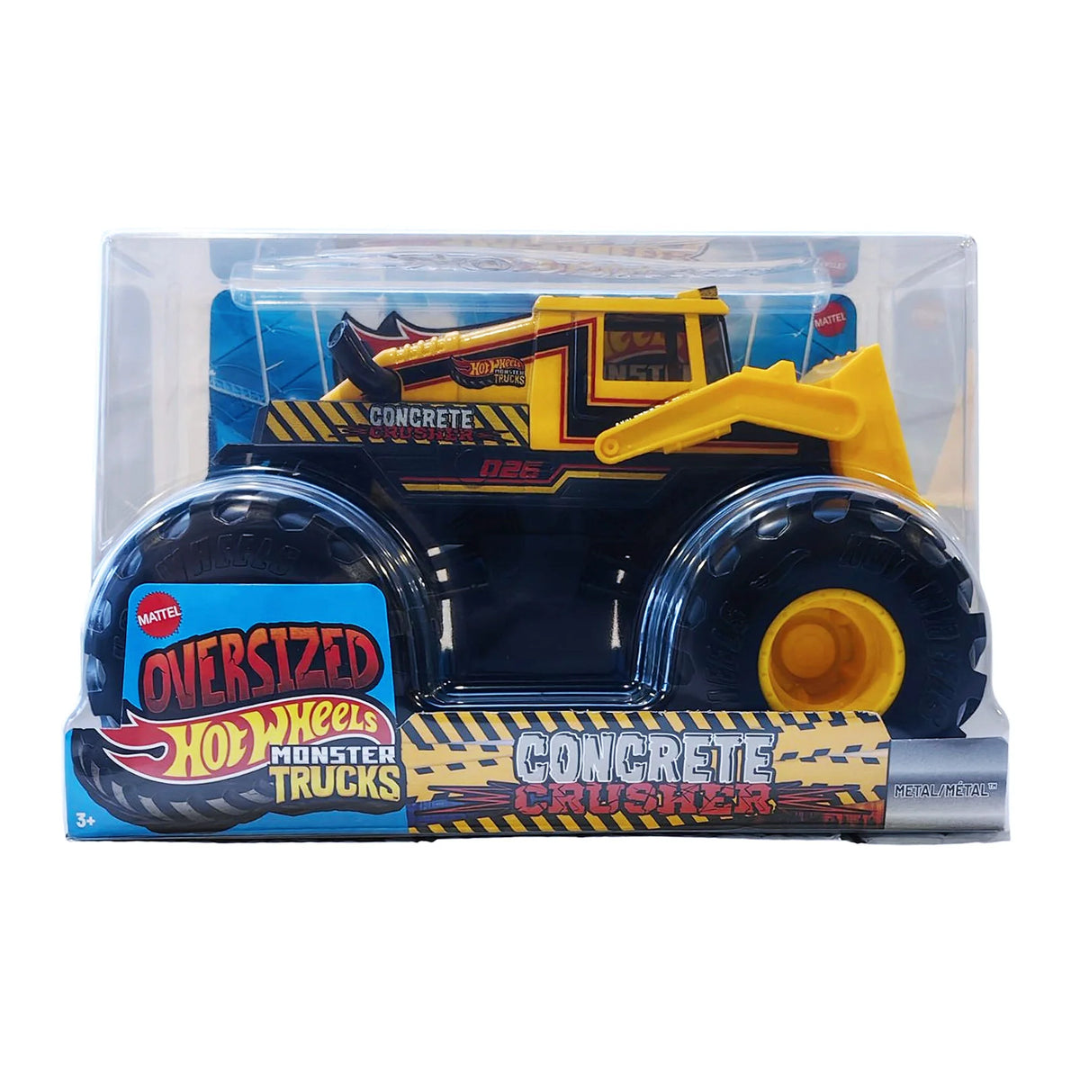 Hot Wheels - Monster Trucks - Oversized - Concrete Crusher