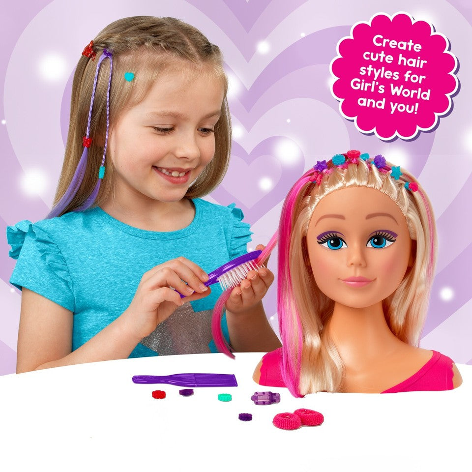 Girls Word - Styling Head New