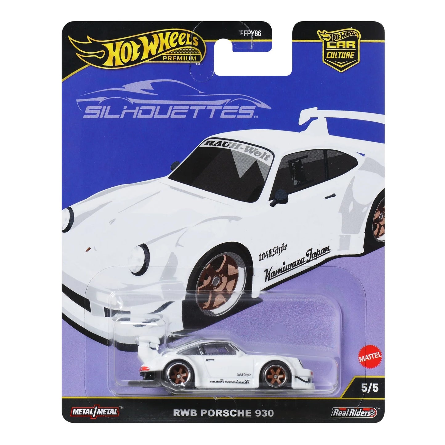 Hot Wheels Premium - Silhouettes - RWB Porsche 930
