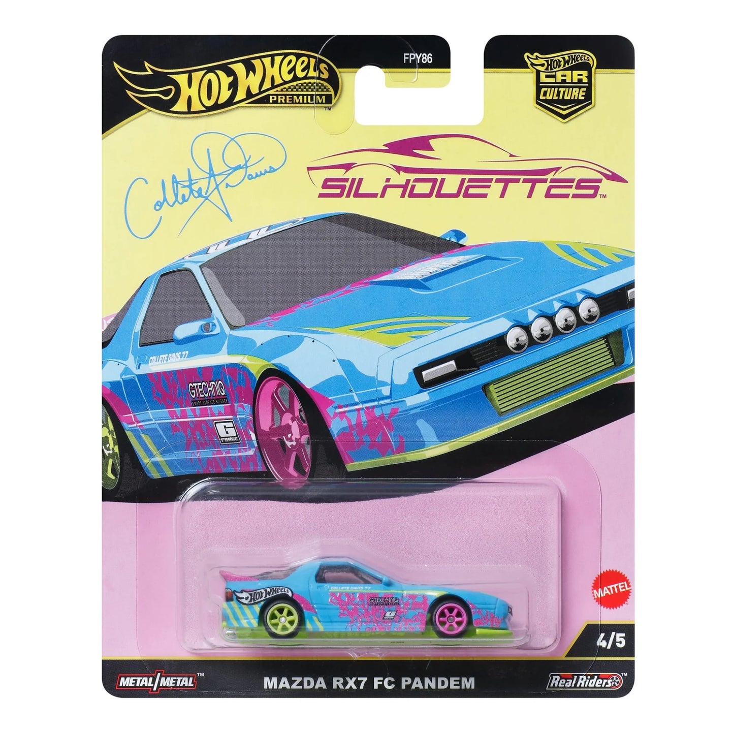 Hot Wheels Premium - Silhouettes - Mazda RX7 FC Pandem