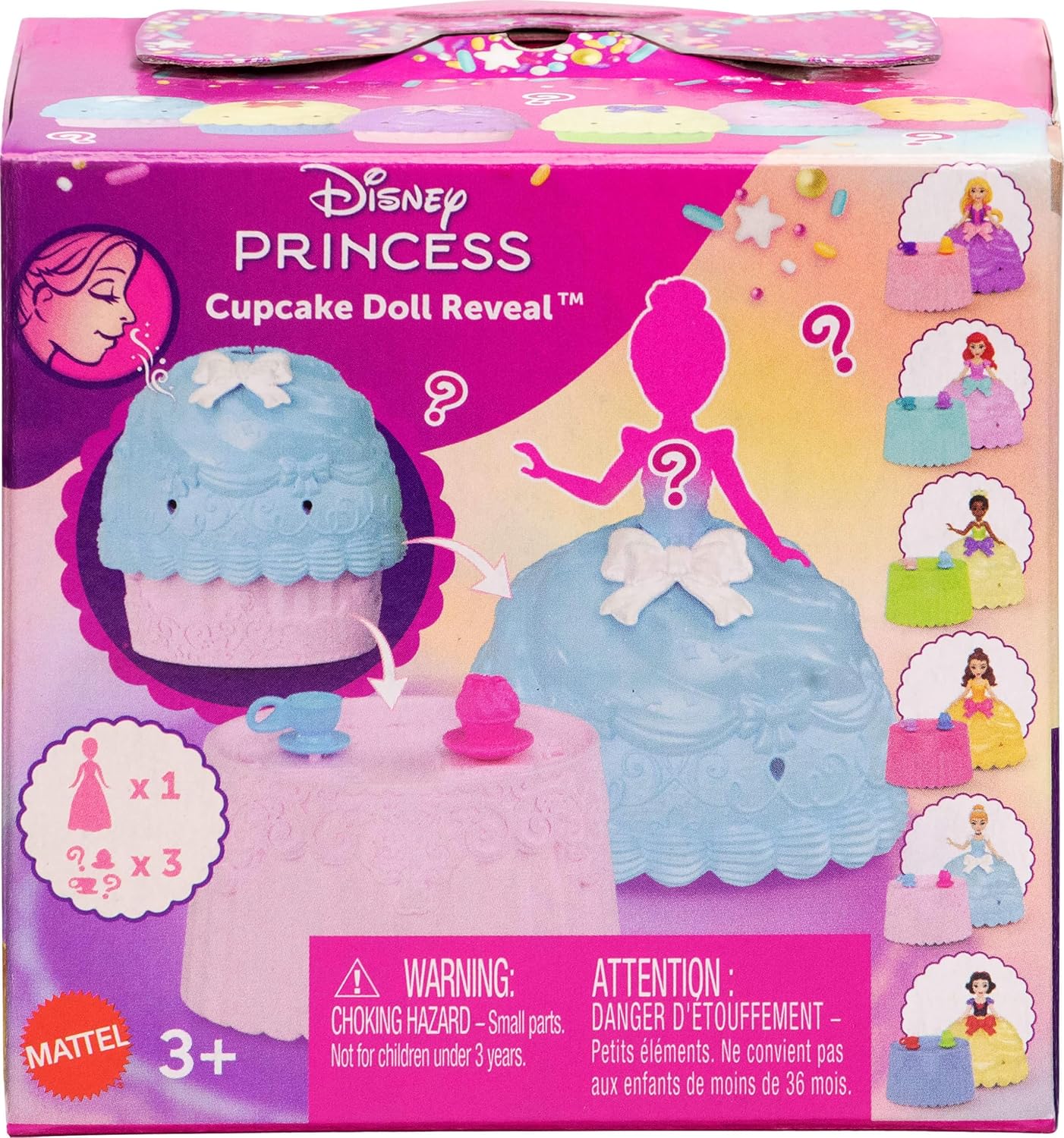 Disney Princess - Cupcake Reveal Doll Blind Box