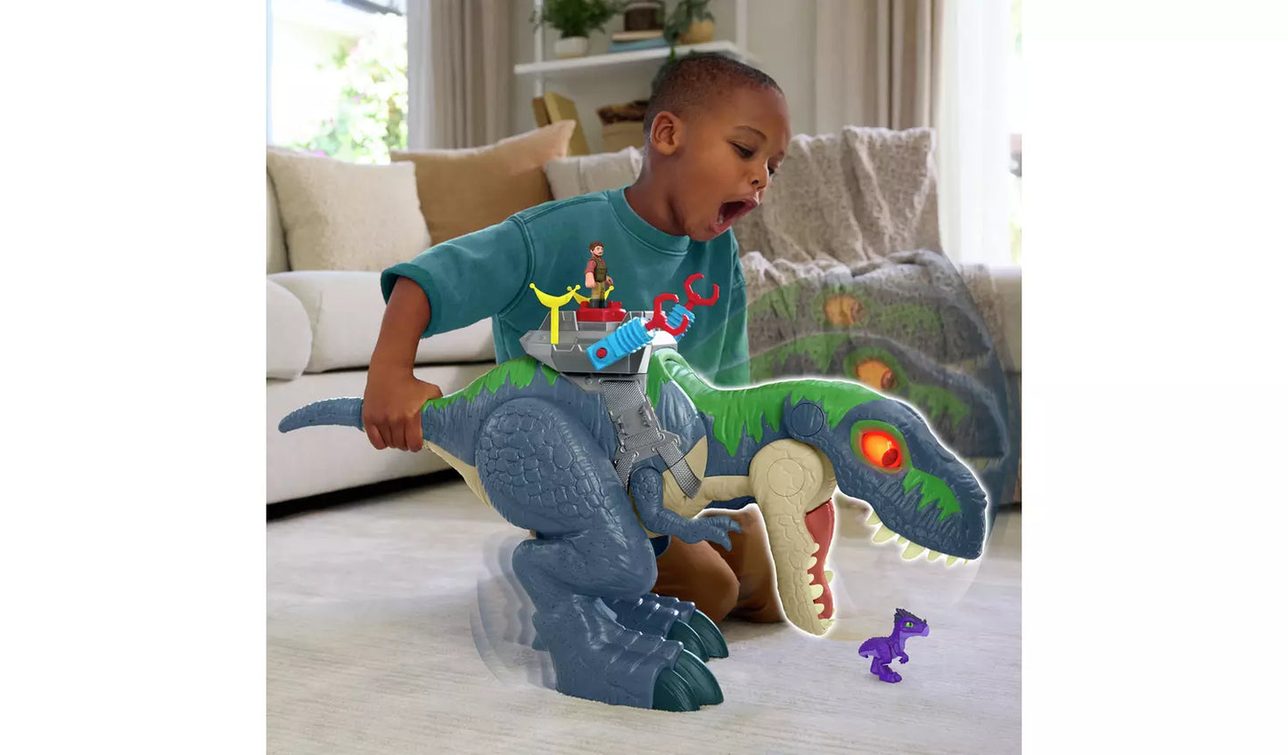 Imaginext Jurassic World Rebirth - Ultimate Action Chomp T. Rex
