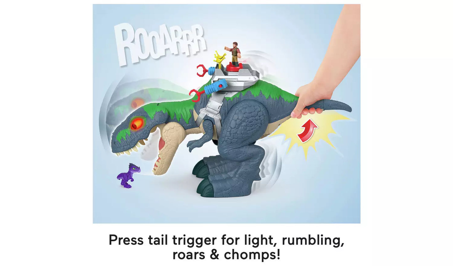 Imaginext Jurassic World Rebirth - Ultimate Action Chomp T. Rex