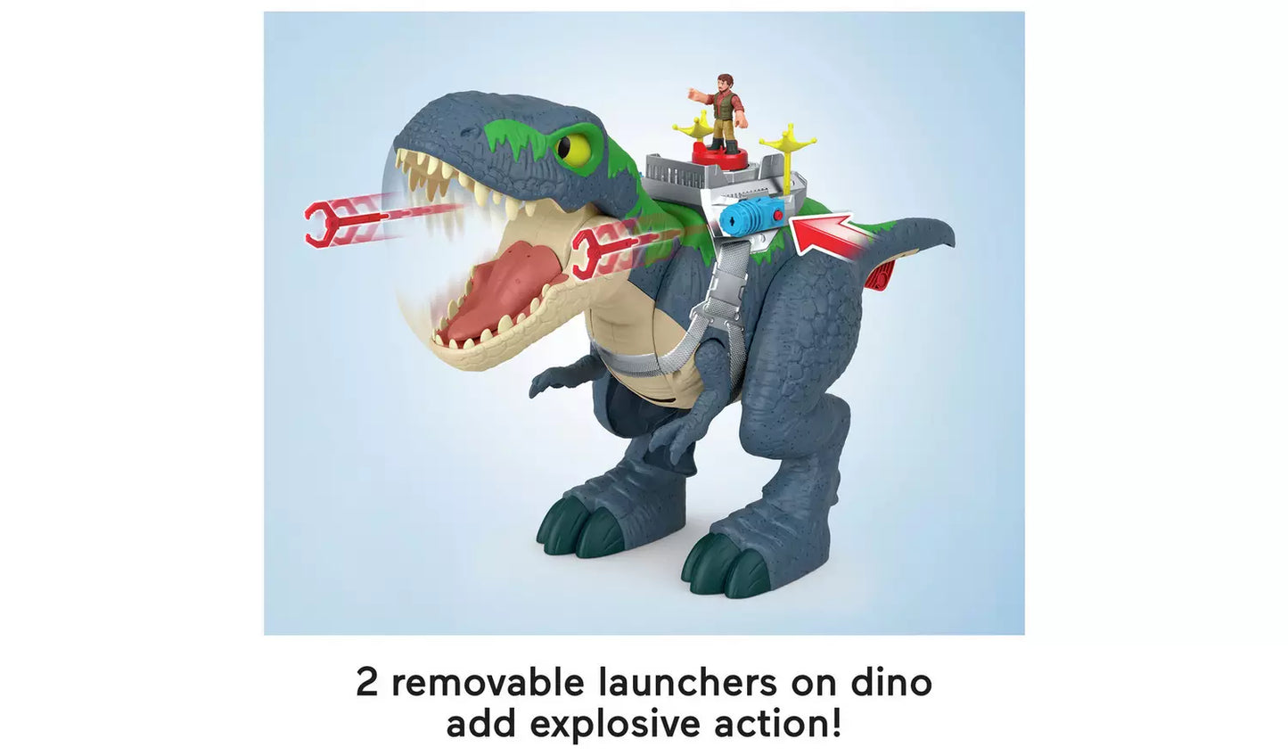 Imaginext Jurassic World Rebirth - Ultimate Action Chomp T. Rex