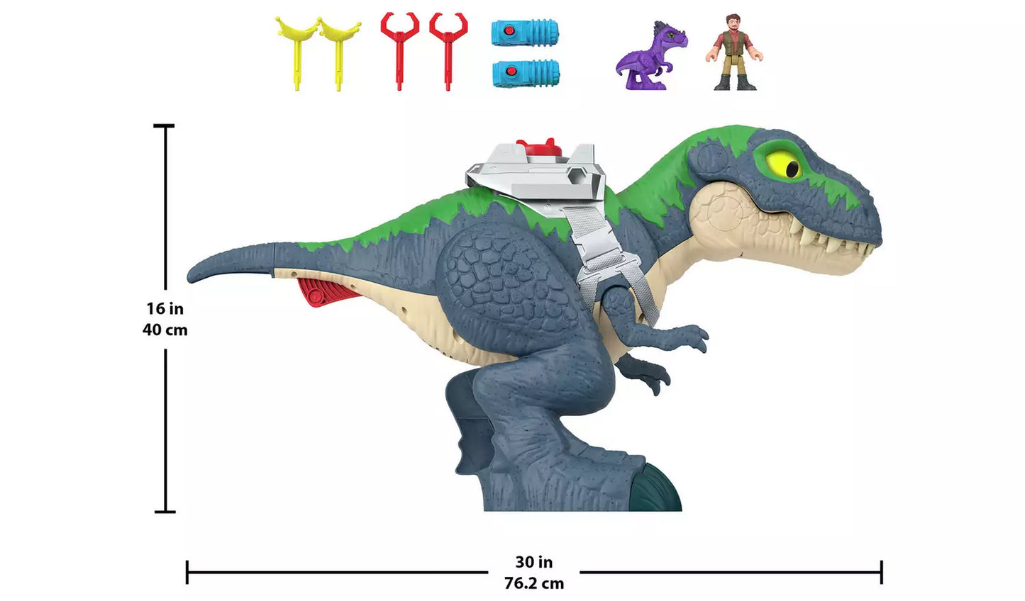 Imaginext Jurassic World Rebirth - Ultimate Action Chomp T. Rex