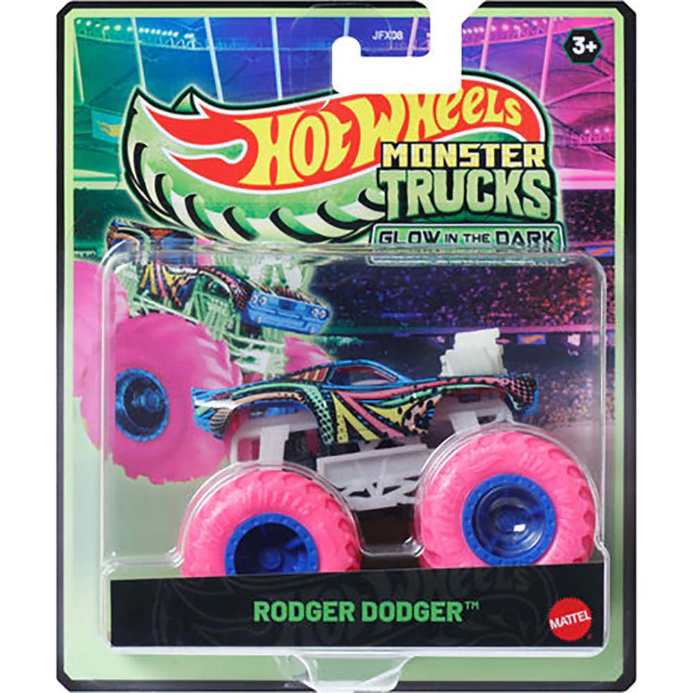 Hot Wheels - Monster Trucks - Glow In The Dark