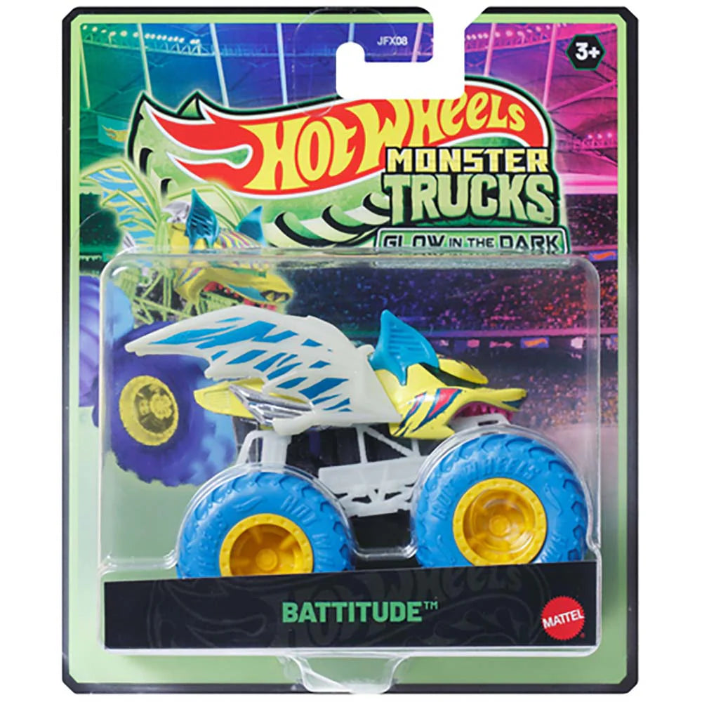 Hot Wheels - Monster Trucks - Glow In The Dark