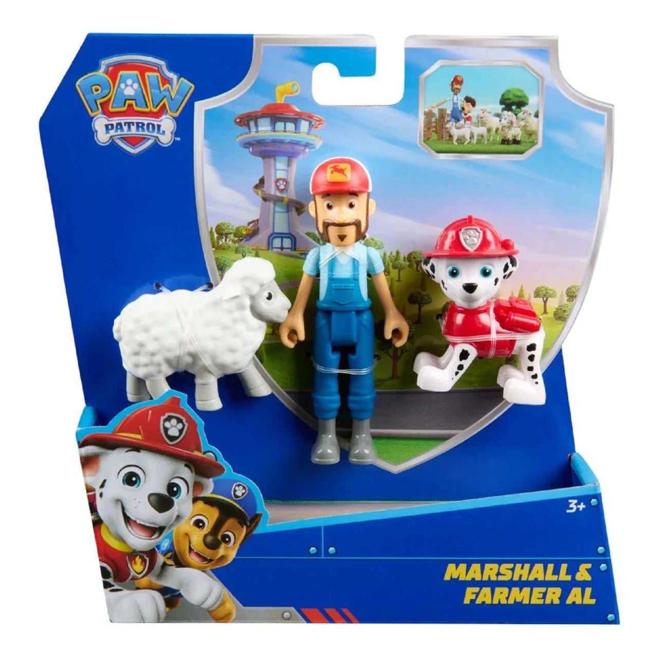 Paw Patrol - Story Figure Pack - Marshall & Farmer Al