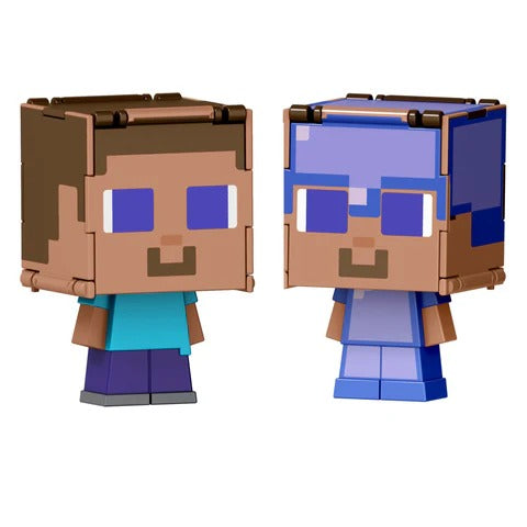 Minecraft - Flippin Figures - Steve in Enchanted Armour