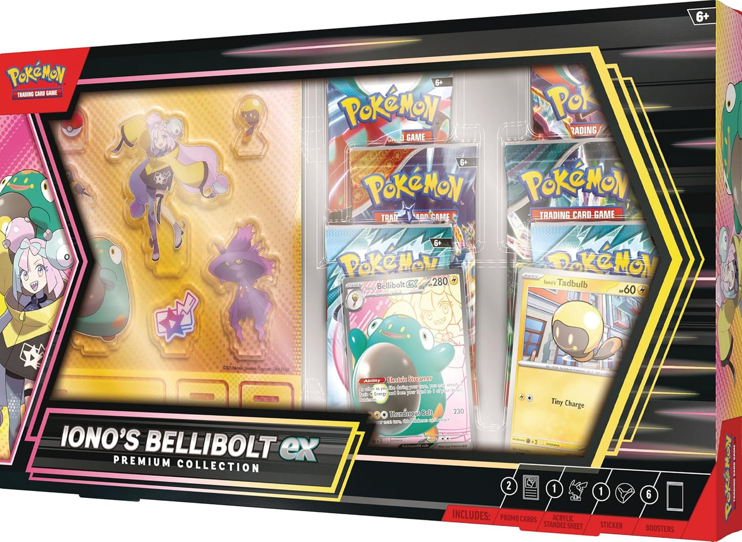 Pokemon TCG - Iono's Bellibolt Ex - Premium Collection