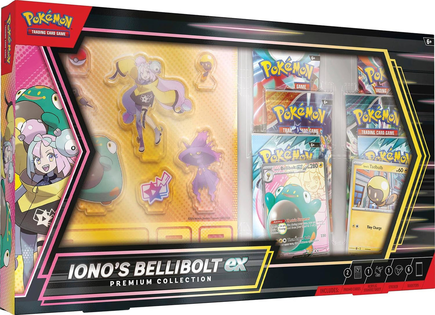 Pokemon TCG - Iono's Bellibolt Ex - Premium Collection