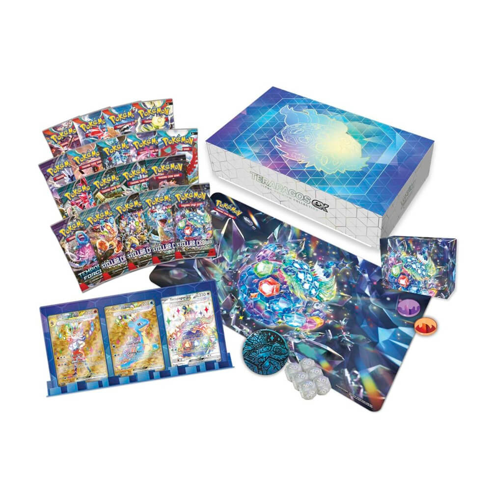 Pokemon TCG - Terapagos Ex Ultra-Premium Collection