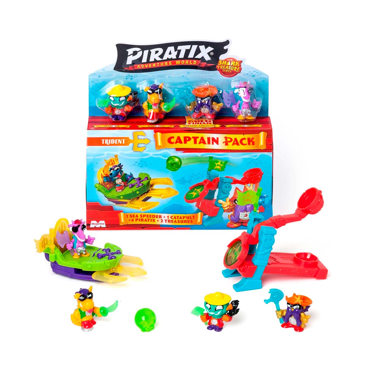 Piratix - Piratix Shark Treadure Captain Pack - Trident