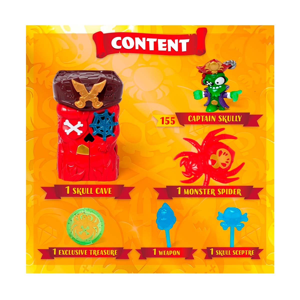 Piratix - Skull Cave - Red