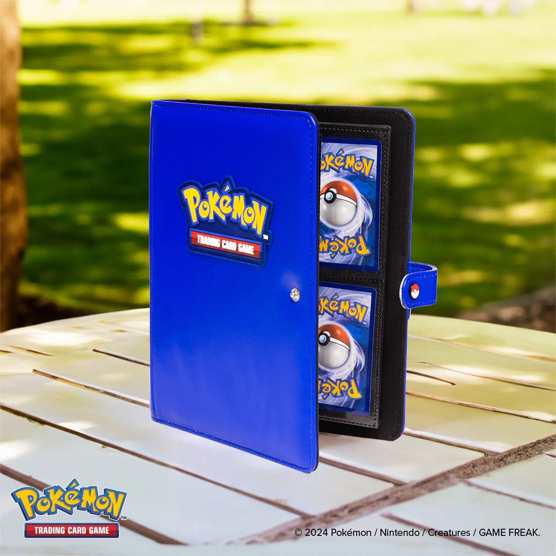 Pokemon - Premium Leather Small Binder - Blue