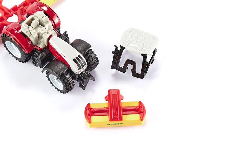 Siku - Steyr with Pottinger Mower Combination