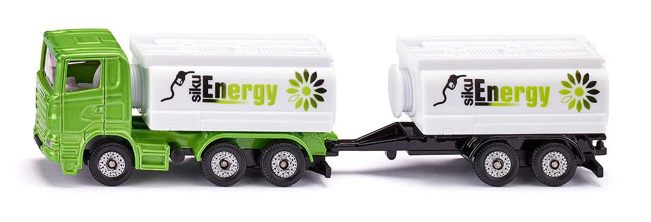 Siku - Truck with Tank Truck Superstructure and Trailer