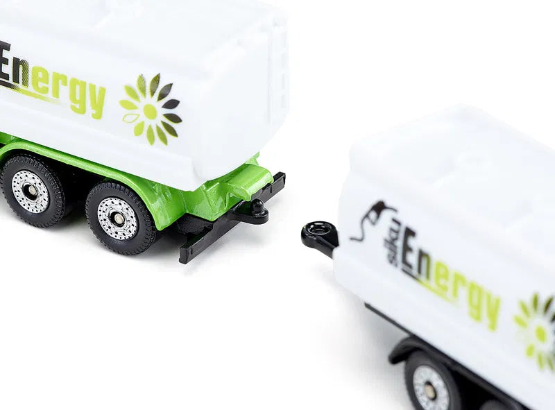 Siku - Truck with Tank Truck Superstructure and Trailer