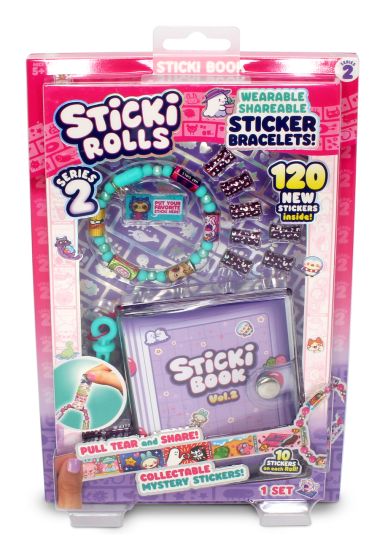 Sticki Rolls - Sticki Book - 120 Stickers