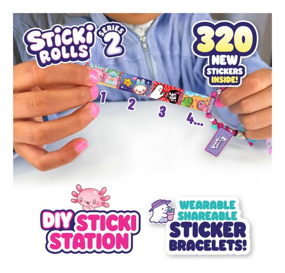 Sticki Rolls - Sticker Jewellery Making Set
