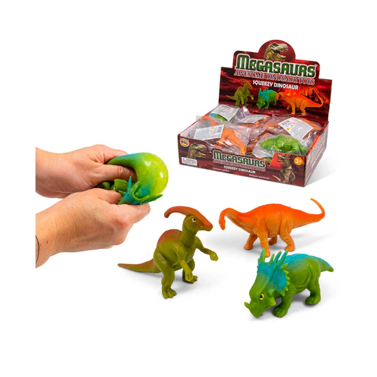 Squeezy Bead Ball Dinosaurs