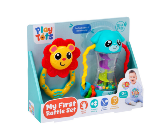 John Adams | Play Tots - My First Rattle Set