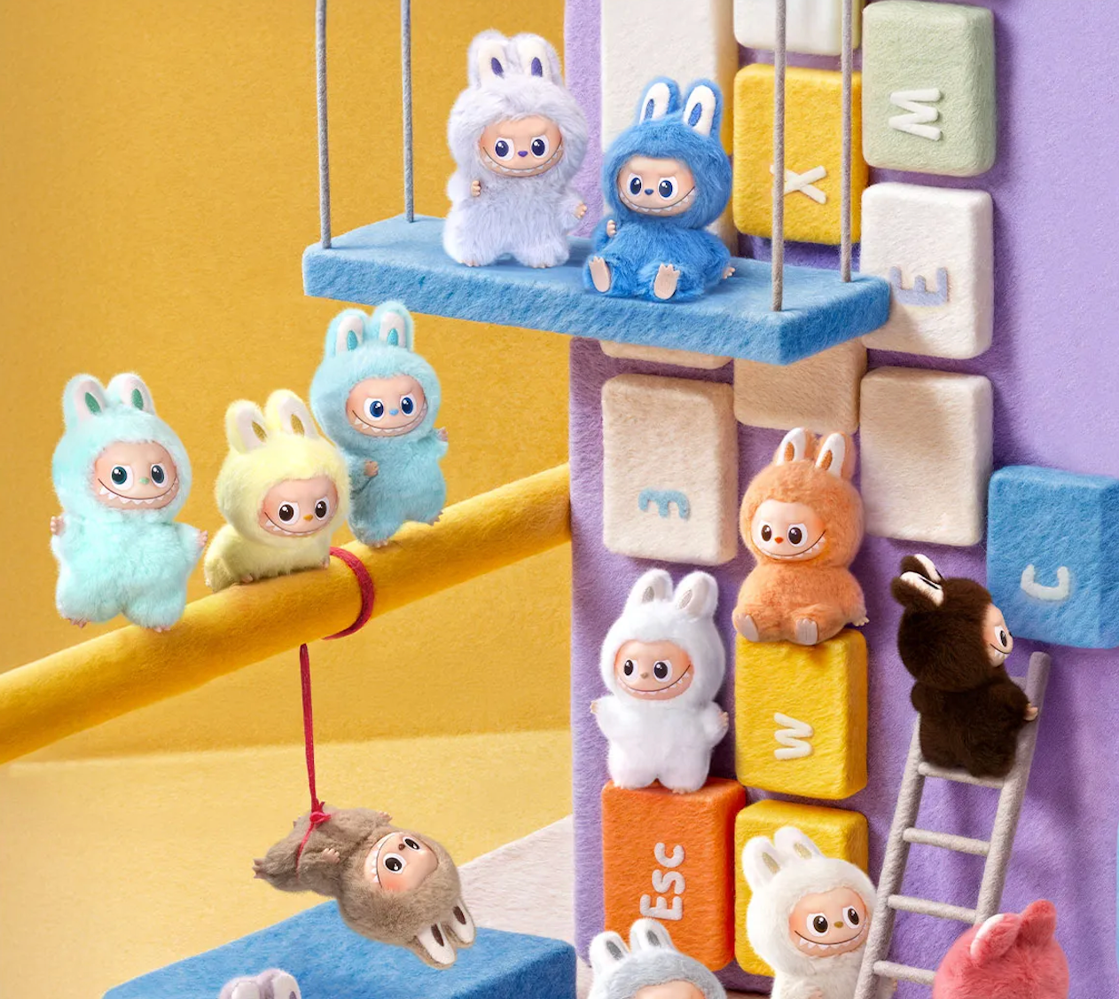 Labubu - Pin for Love - N to Z - Blind Box