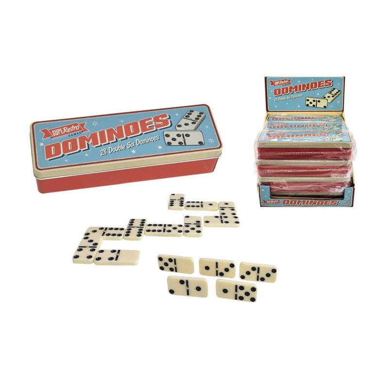 Dominoes - 28 Piece Set in Metal