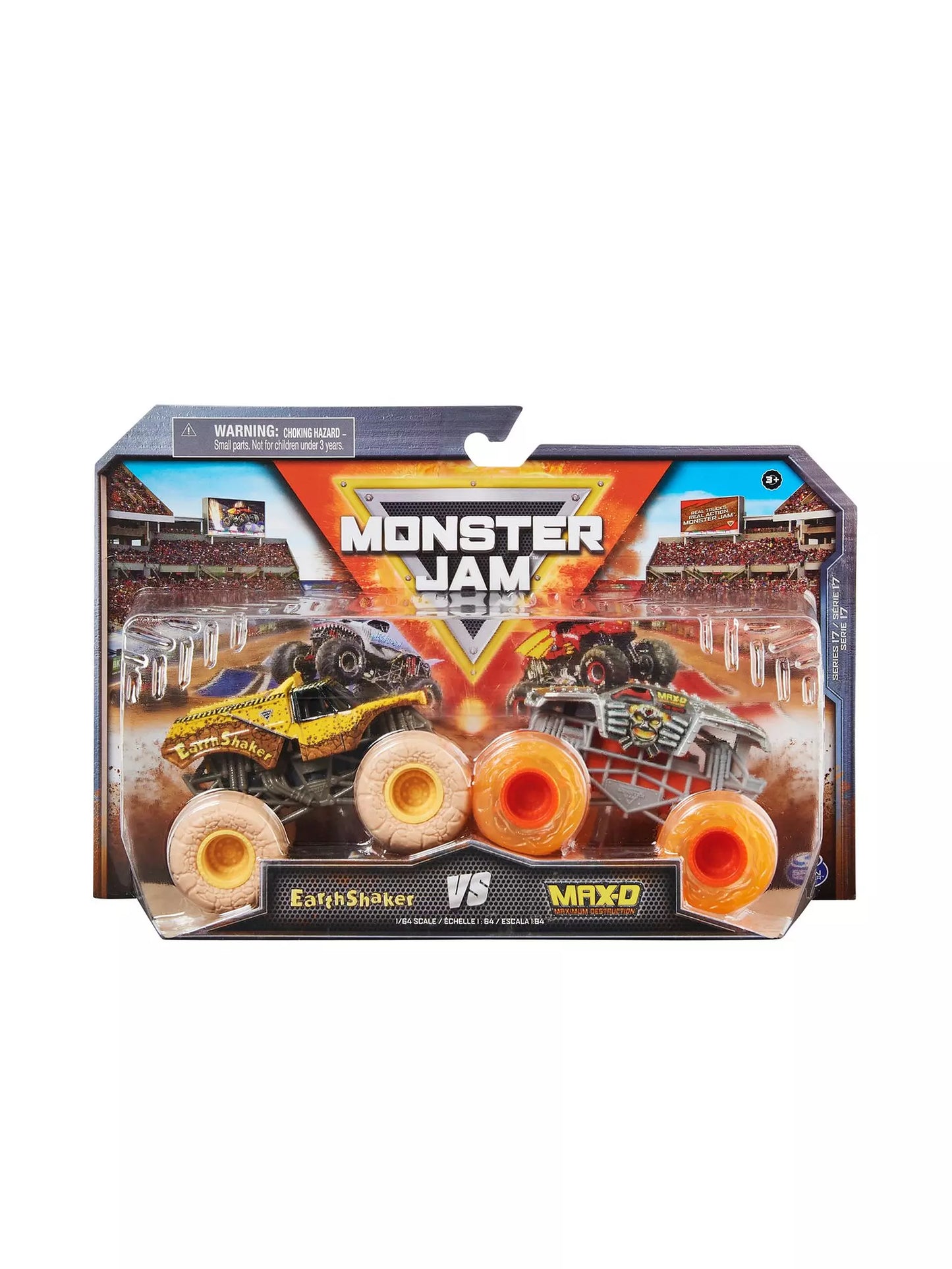 Monster Jam - 1:64 Die-Cast Truck 2-Pack
