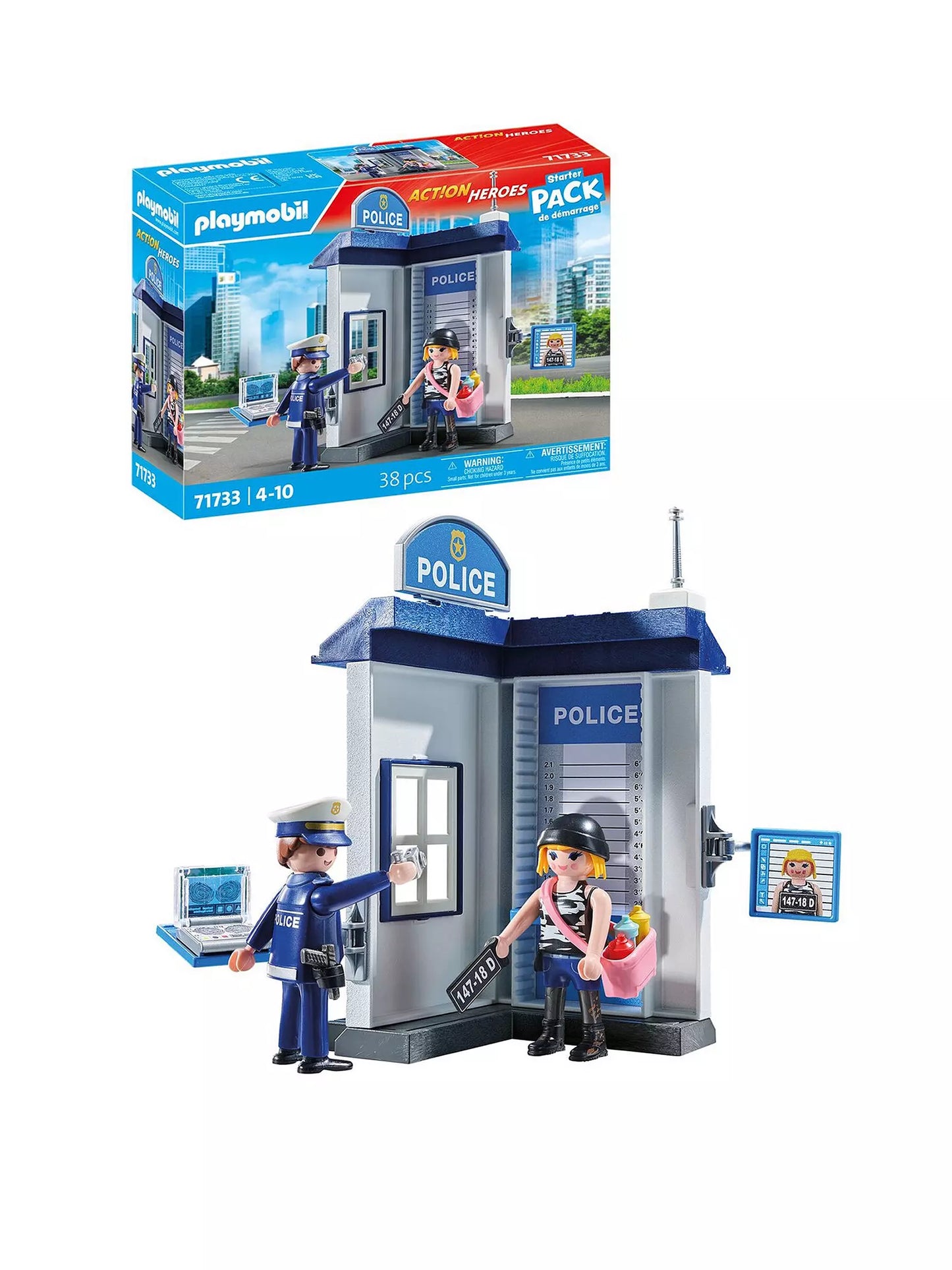 Playmobil - Starter Pack Police Room