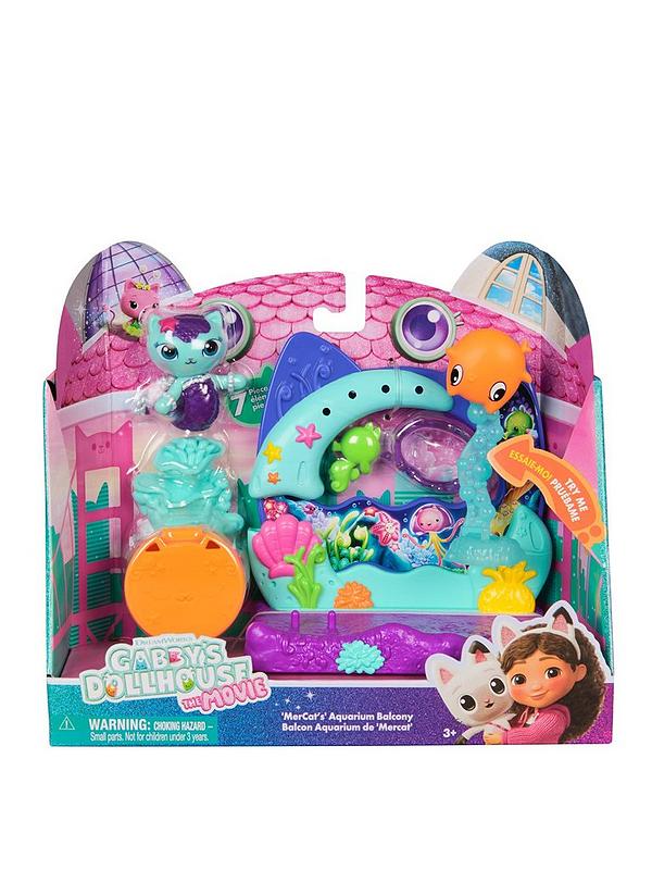 Gabby's Dollhouse - The Movie Aquarium Balcony Playset