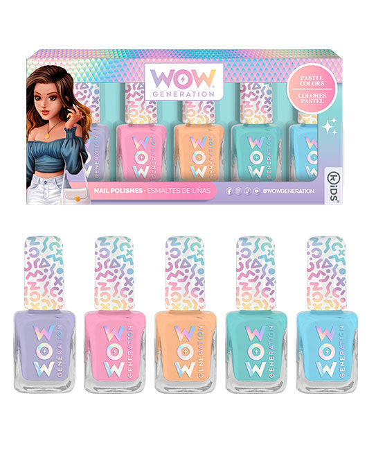 WOW Generation - 5-Pack Pastel Nail Polish