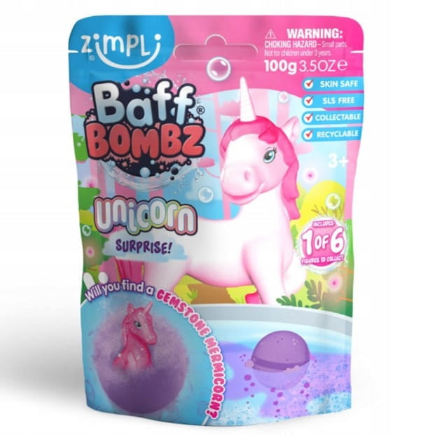 Baff Bombz - Unicorn Suprise Bath for Kids