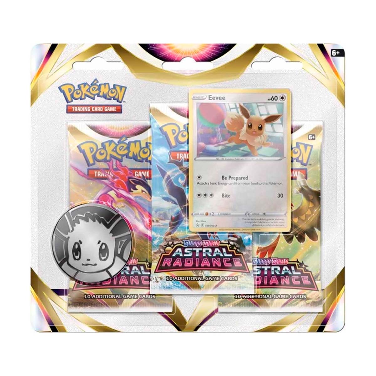 Pokemon TCG - Sword & Shield - Astral Radiance 3-Pack Blister