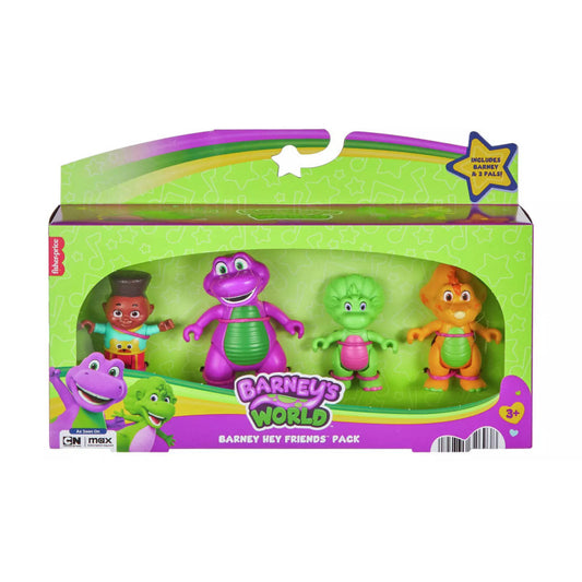 Fisher-Price - Barney's World - Hey Friends Multipack