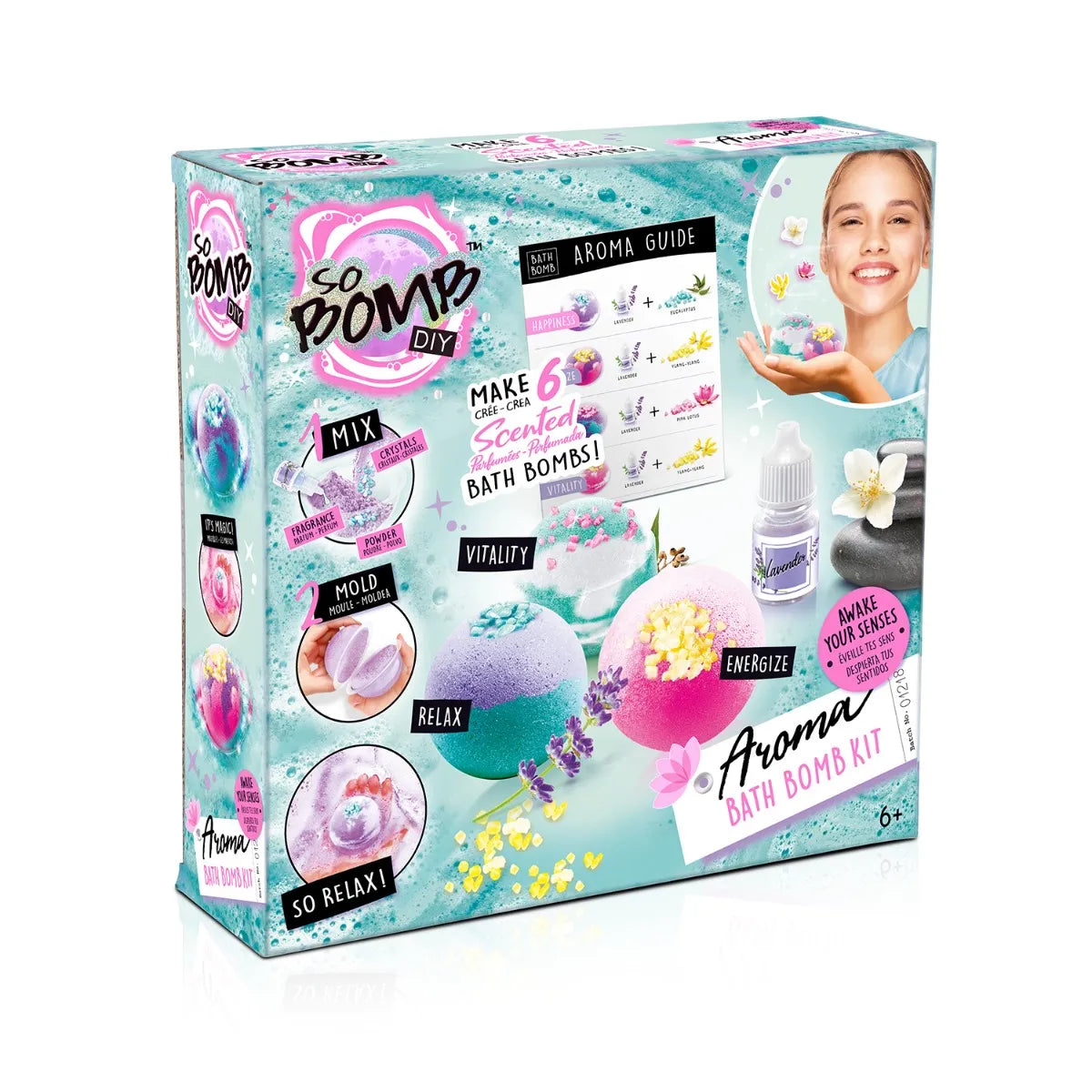 So Bomb - Diy Aroma Bath Bomb 6 Pack