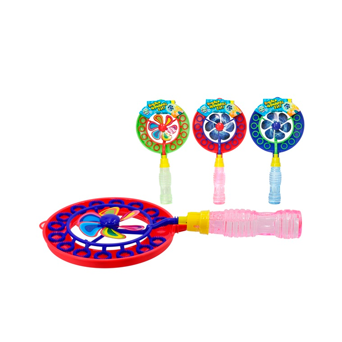 Bubble Windmill - Fan (Assorted)