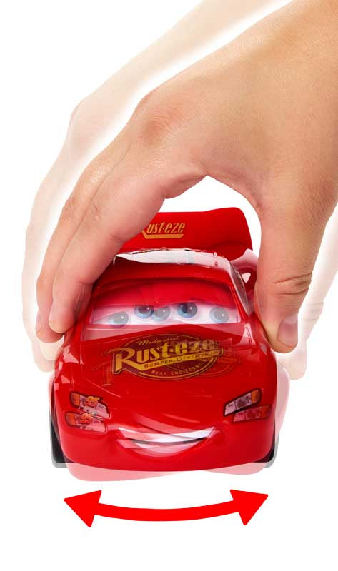 Disney Pixar Cars - Moving Moments Lightning Mcqueen