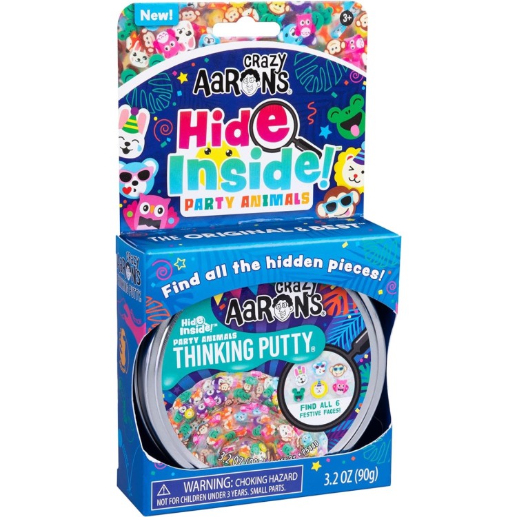 Crazy Aarons - Thinking Putty Hide Inside Party Animals