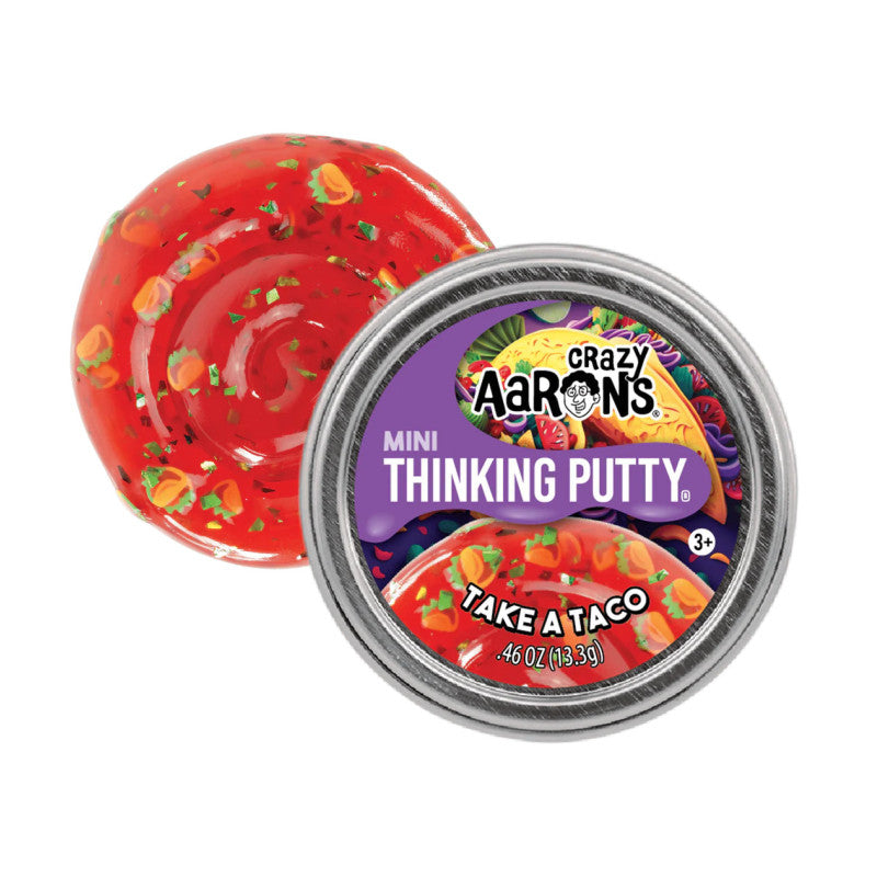 Crazy Aarons - Thinking Putty Mini Tins - Take A Taco