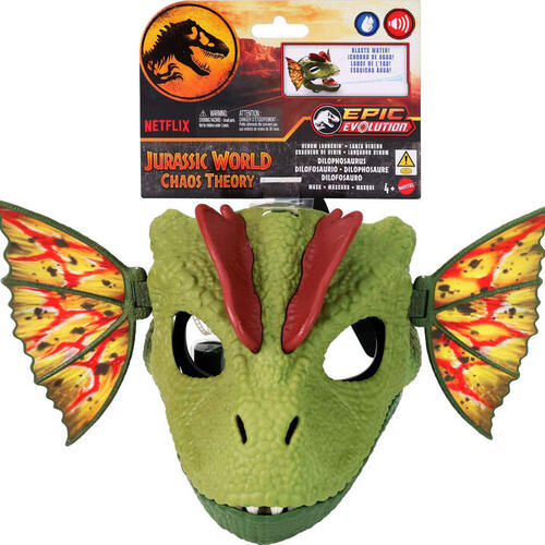 Jurassic World - Feat Venom Mask Dilophosaurus