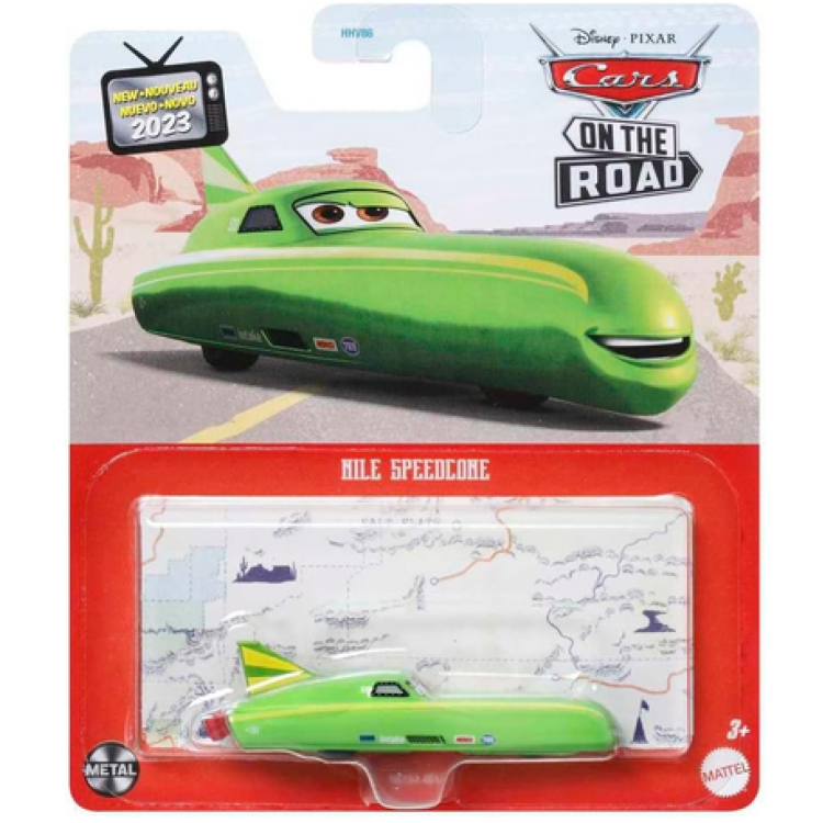 Disney Cars - Die-Cast Single Cars - Nile Speedcone