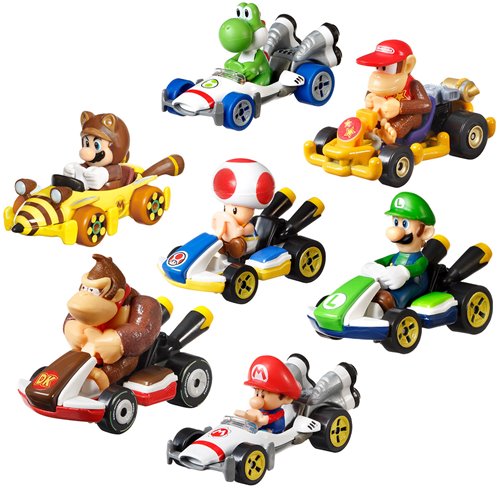 Hot Wheels - Mario Kart - Diddy Kong