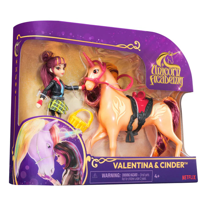 Unicorn Academy - Valentina & Cinder Set